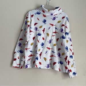 Kids and more Vintage Y2K kids dinosaur colorful print turtleneck
